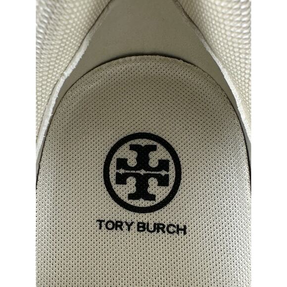 Women's Tory Burch Howell Court Black/White Sneakers Sz 9M EXCELLENT SHAPE! - Picture 9 of 10